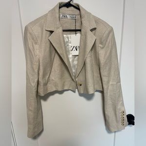 Zara Cropped Blazer